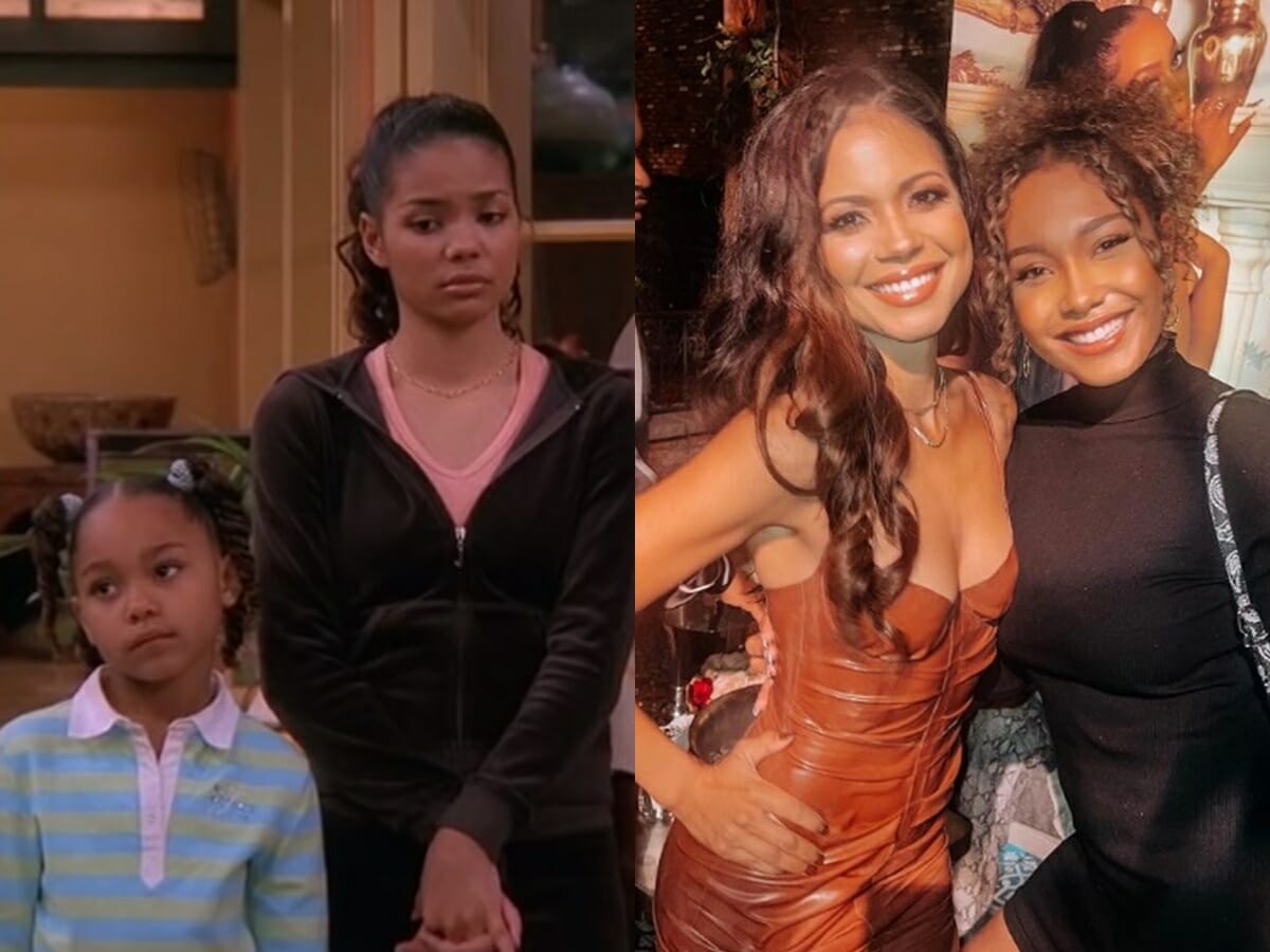 Jennifer Freeman e Parker McKenna Posey, intérpretes de Claire e Kady Kyle na clássica série Eu, a Patroa e as Crianças (Reprodução: ABC/Instagram)