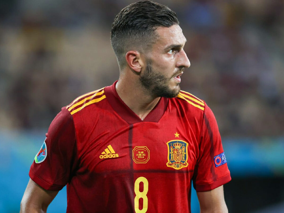 Jogador Koke da Espanha