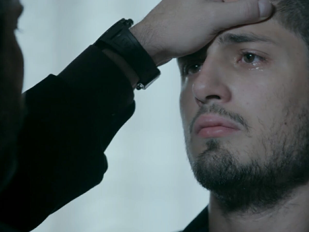 José Alfredo (Alexandre Nero) e João Lucas (Daniel Rocha) em Império