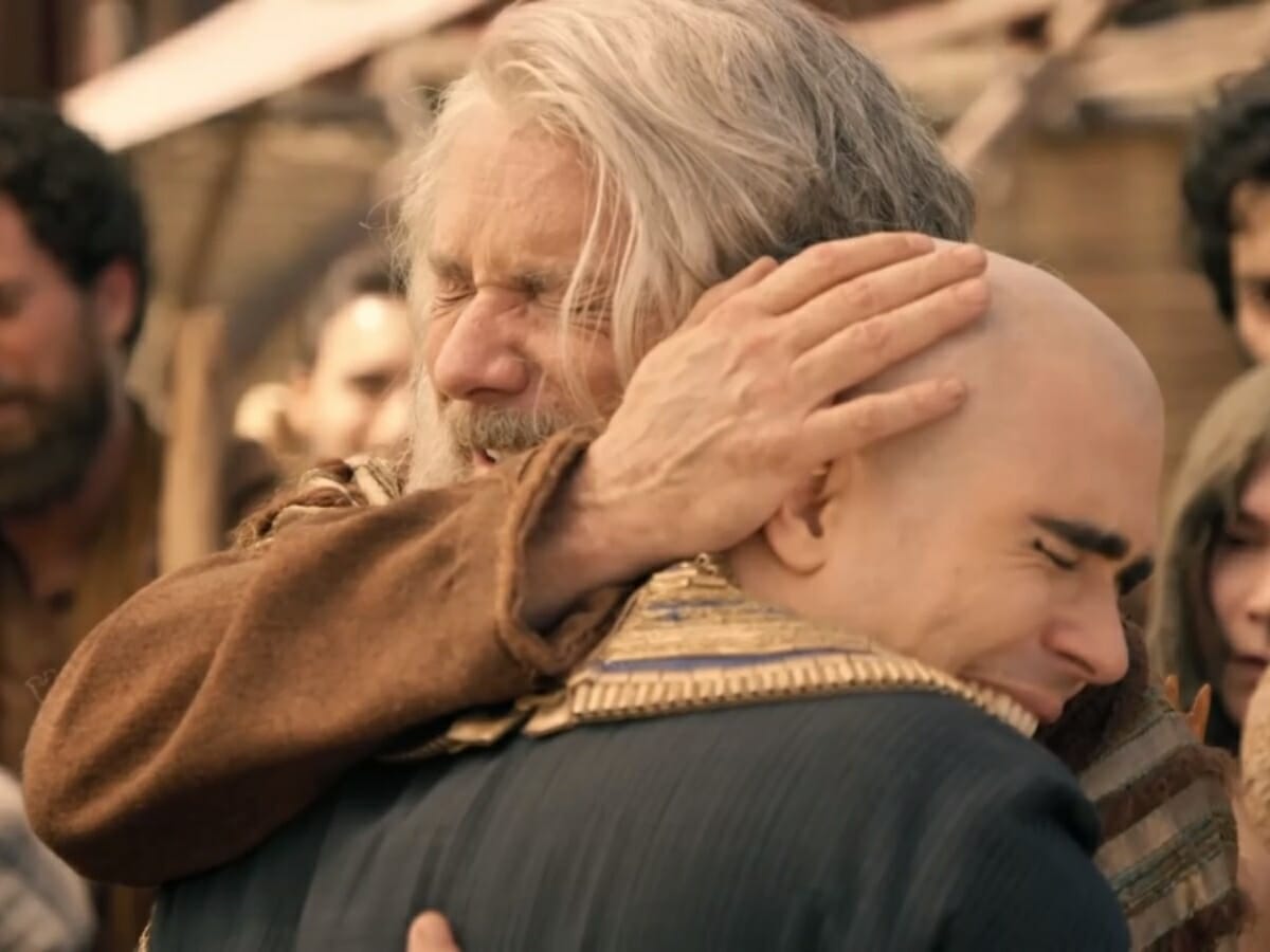 José (Juliano Laham) e Jacó (Petrônio Gontijo) de Gênesis