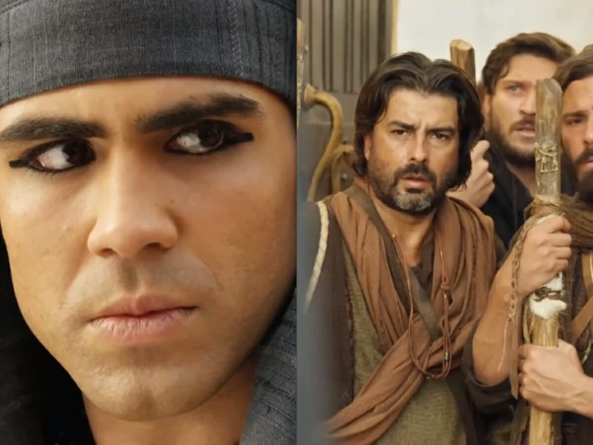 José (Juliano Laham) e Levi (Gustavo Rodrigues) de Gênesis