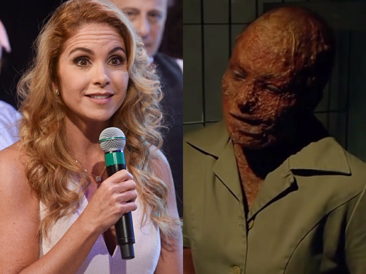 Lucero interpreta a vilã Bárbara Greco em Amanhã É Para Sempre (Reprodução: SBT)