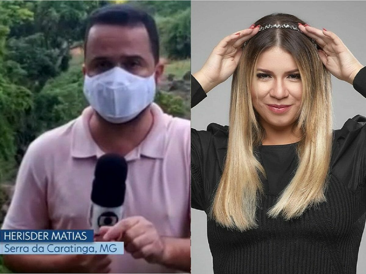 Repórter Hérisder Matias e Marília Mendonça