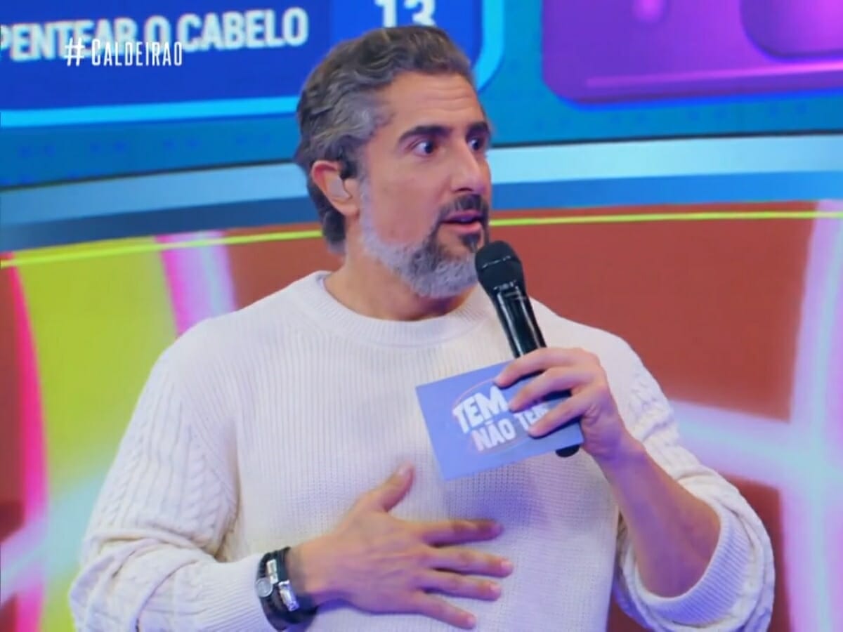 Marcos Mion no Caldeirão