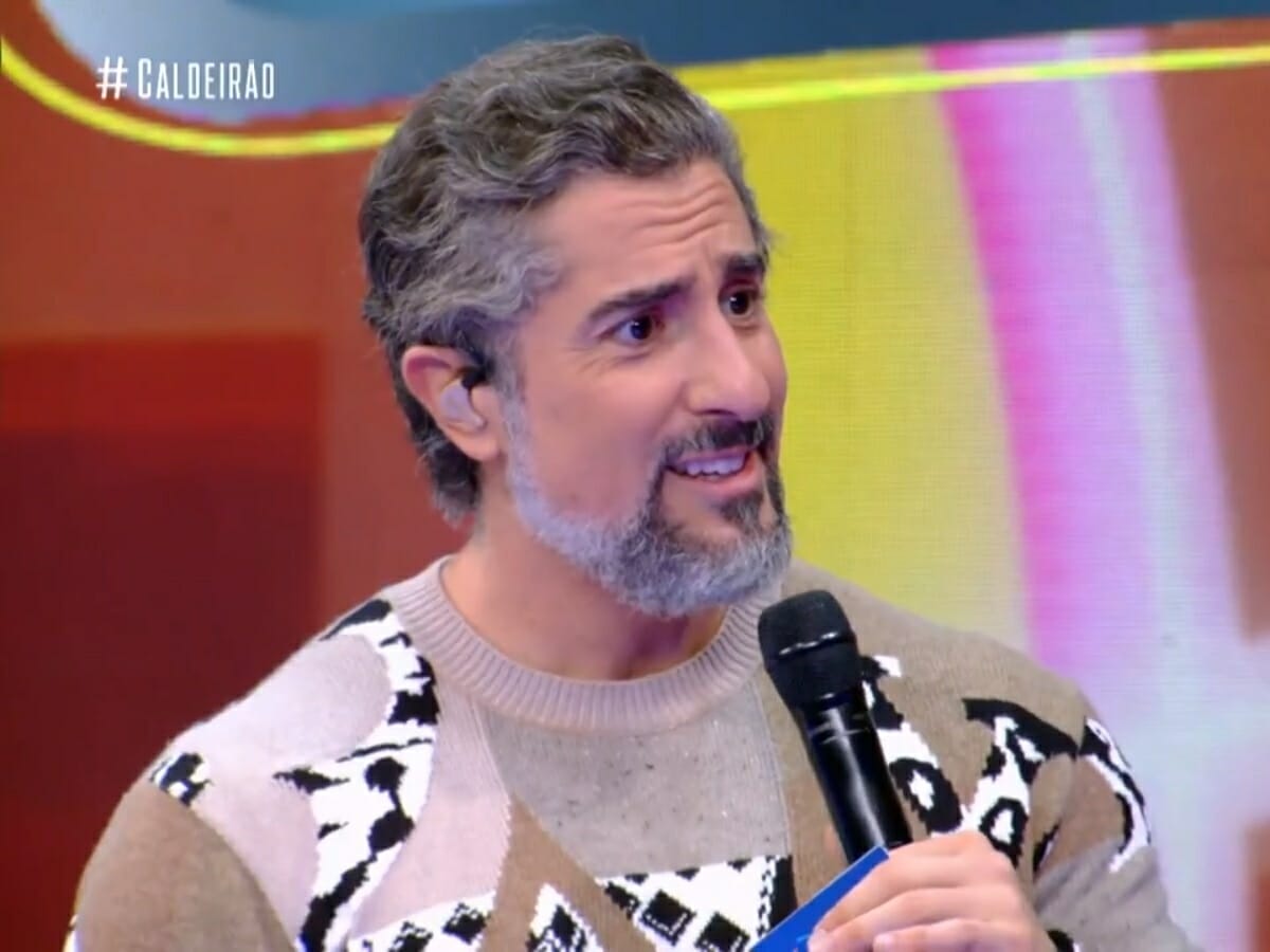Marcos Mion no Caldeirão