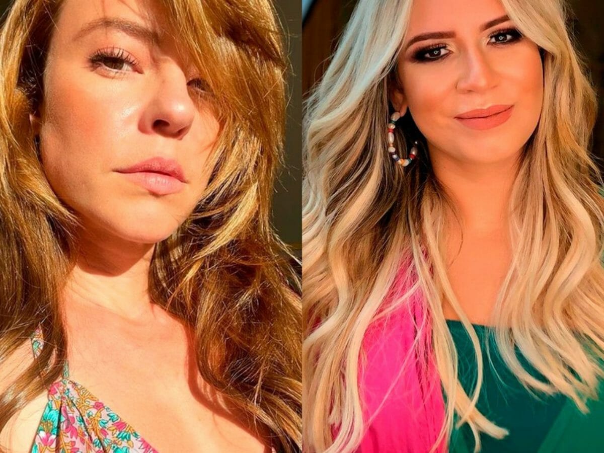 Paolla Oliveira e Marília Mendonça