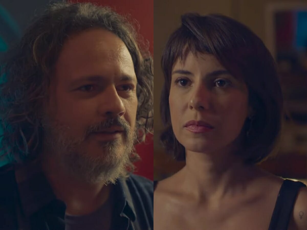 Mateus (Danton Mello) e Lara (Andréia Horta) de Um Lugar ao Sol