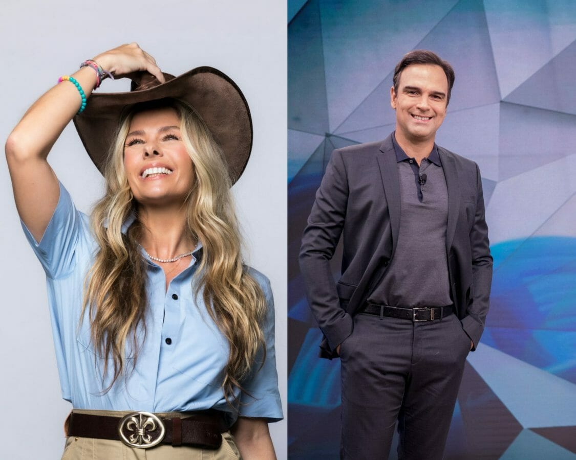Adriane Galisteu e Tadeu Schmidt (Divulgação)