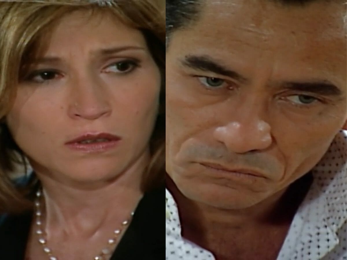 Neli (Beth Goulart) e Jader (Chico Diaz) em Paraíso Tropical (Reprodução)