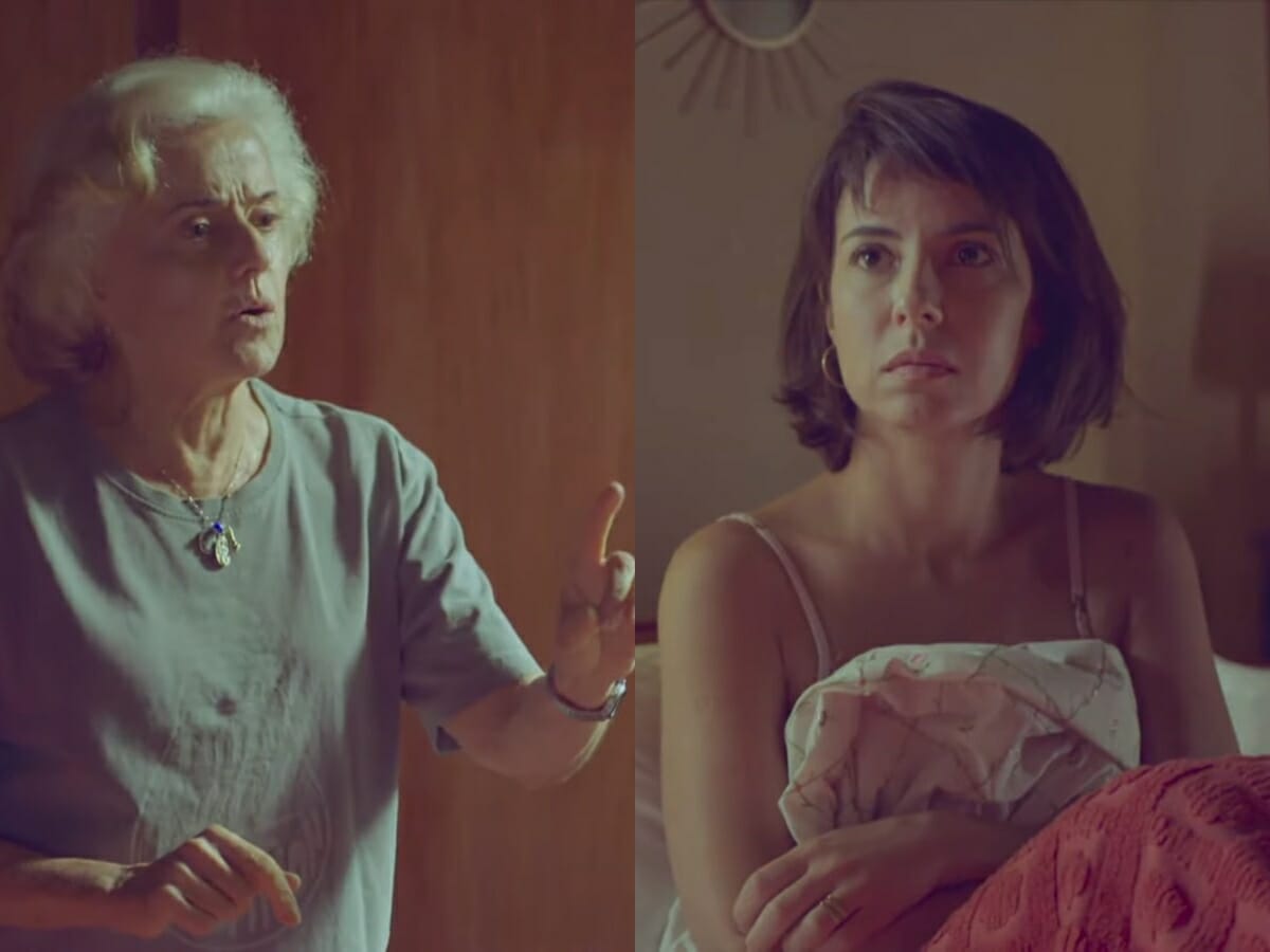 Noca (Marieta Severo) e Lara (Andréia Horta) de Um Lugar ao Sol