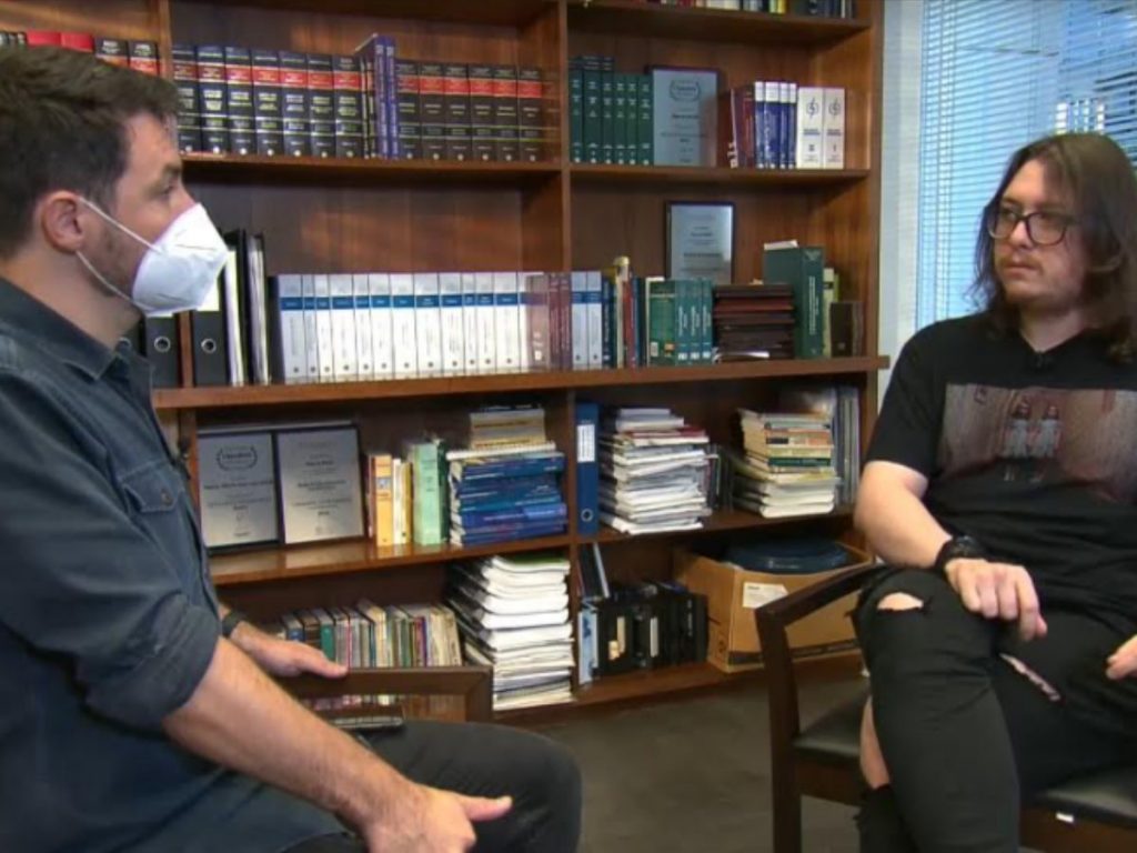 Domingo Espetacular entrevista Alexandre Abrão (Divulgação/Record TV)
