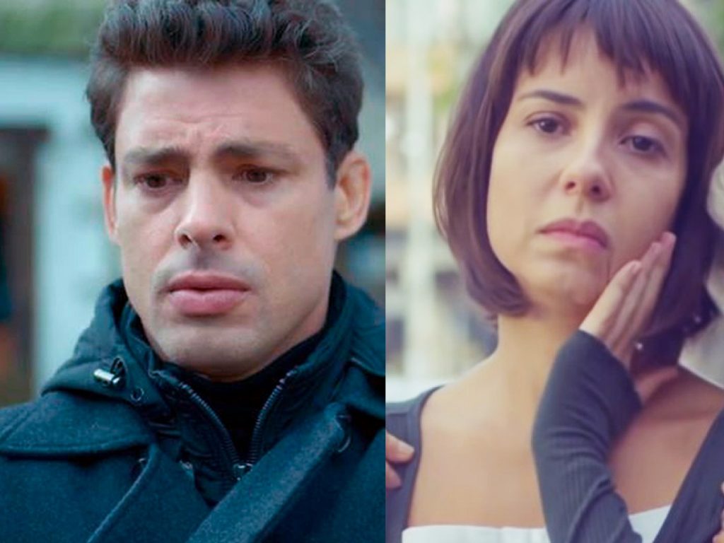 Renato/Christian (Cauã Reymond) e Lara (Andréia Horta) em Um Lugar ao Sol