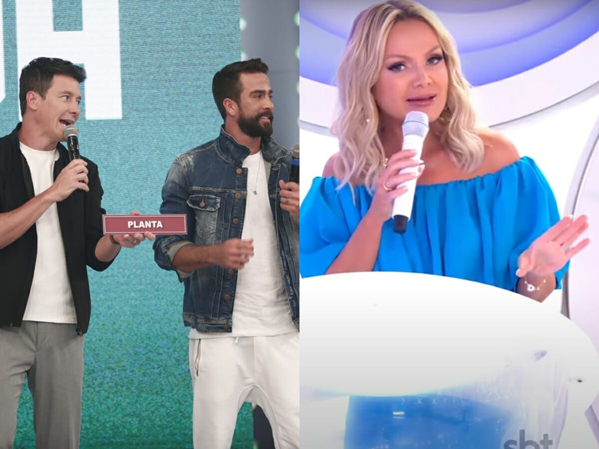 Rodrigo Faro e Erasmo Viana no Hora do Faro e Eliana