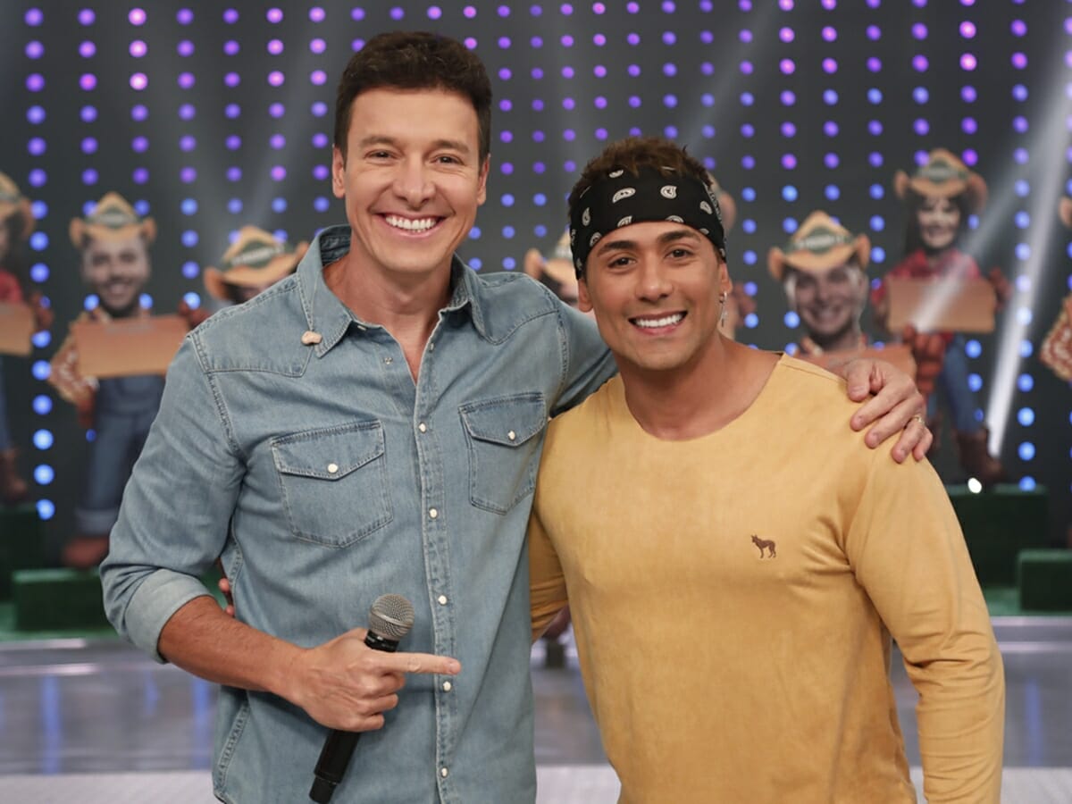 Rodrigo Faro e Tiago Piquilo no Hora do Faro