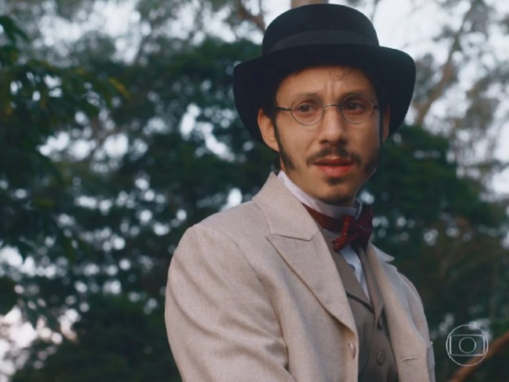 Nélio ( João Pedro Zappa) de Nos Tempos do Imperador