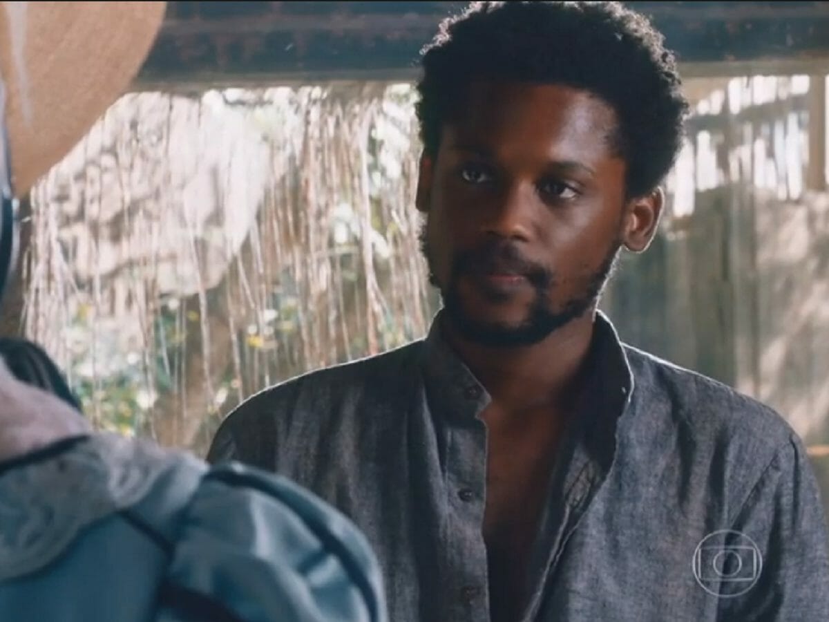 Guebo (Maicon Rodrigues) em Nos Tempos do Imperador