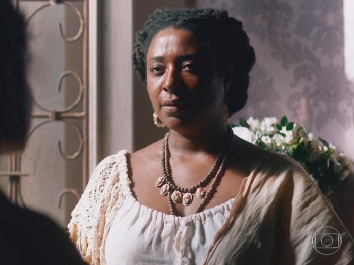 Cândida (Dani Ornellas) de Nos Tempos do Imperador