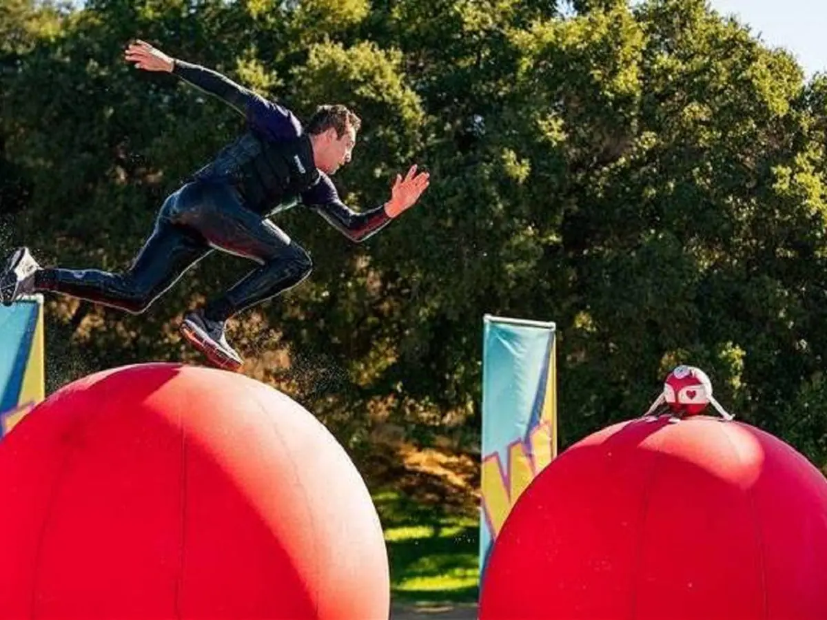 Participante do quadro Wipeout