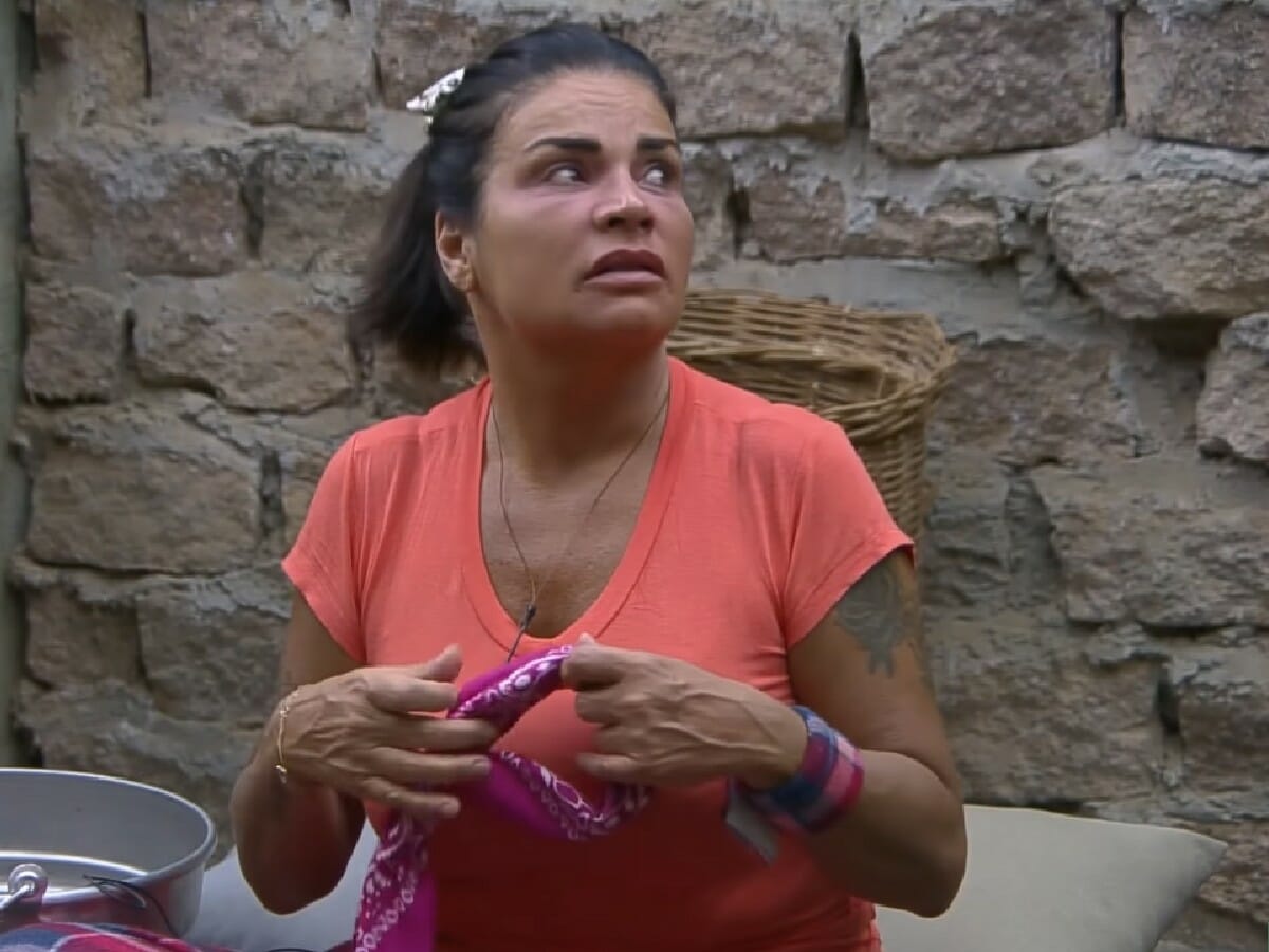 Solange Gomes em A Fazenda 13 (Reprodução/PlayPlus)