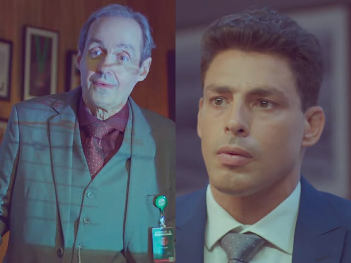 Túlio (Daniel Dantas) e Christian (Cauã Reymond) de Um Lugar ao Sol