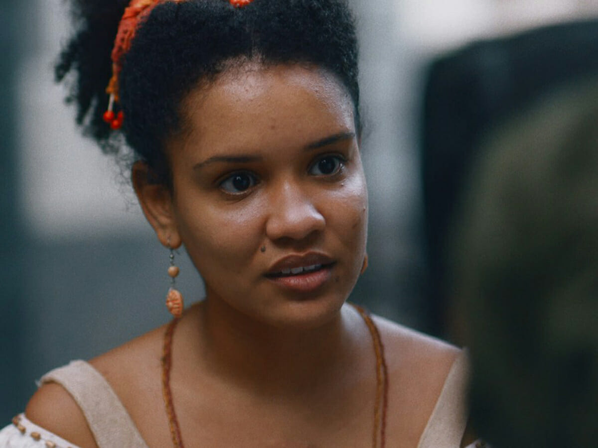 Zayla (Heslaine Vieira) em Nos Tempos do Imperador
