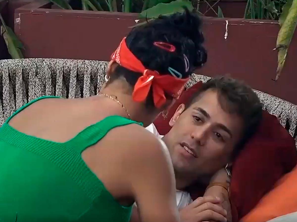 Aline Mineiro e Tiago Piquilo em A Fazenda 13