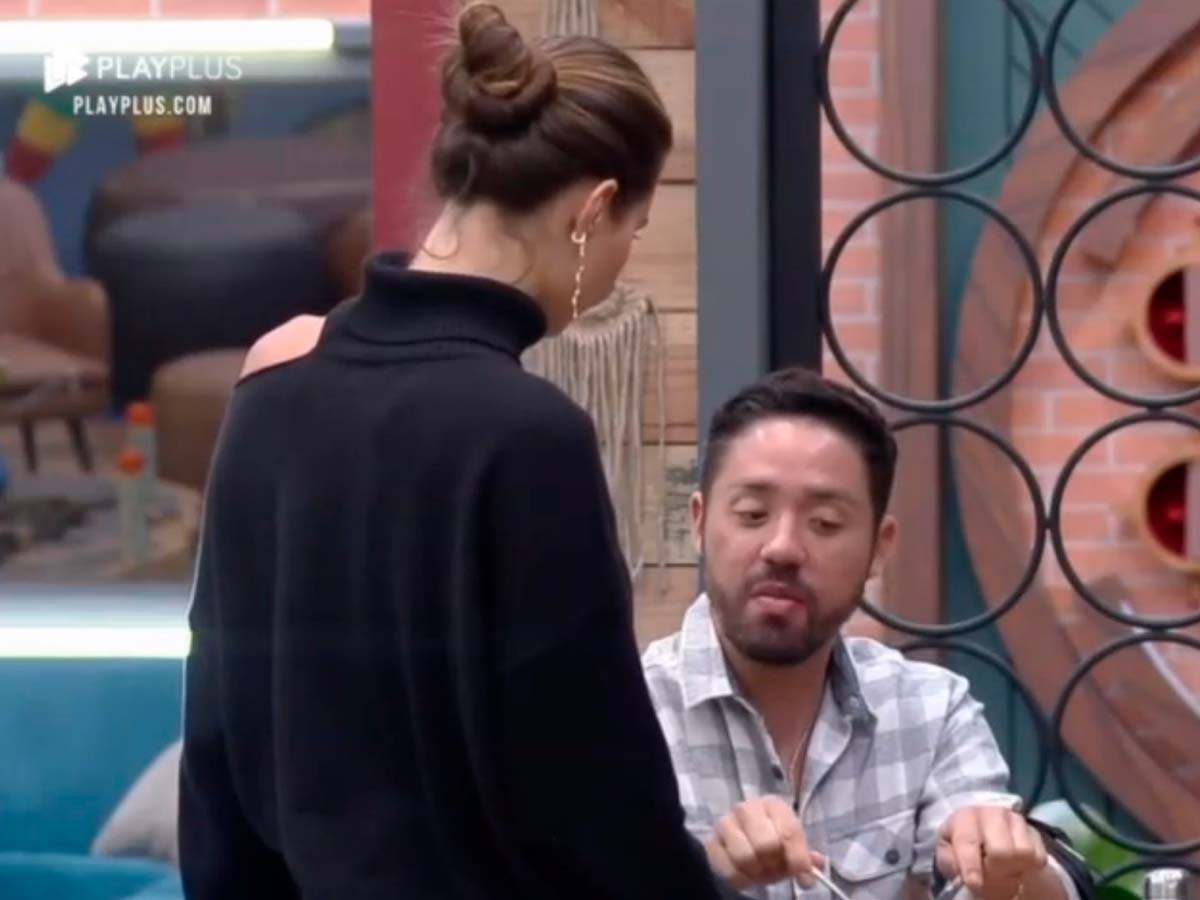 Dayane Mello e Rico Melquiades em A Fazenda 13
