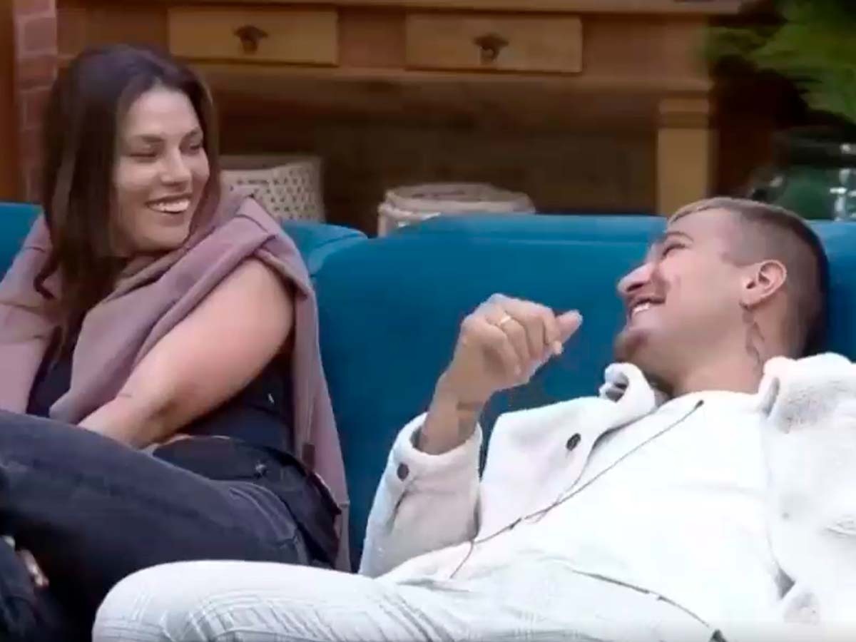 Dayane Mello e MC Gui em A Fazenda 13