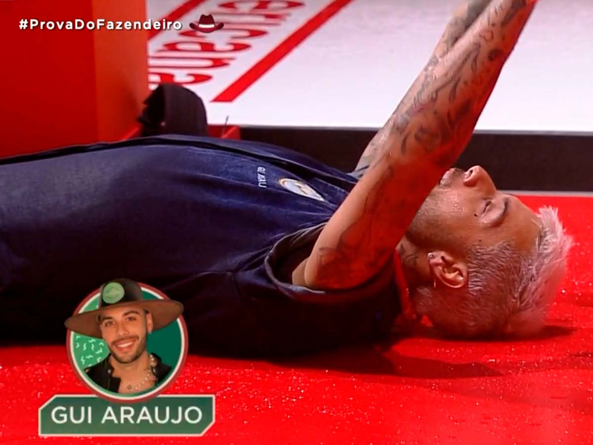 Gui Araujo é o Fazendeiro pela terceira vez em A Fazenda 13