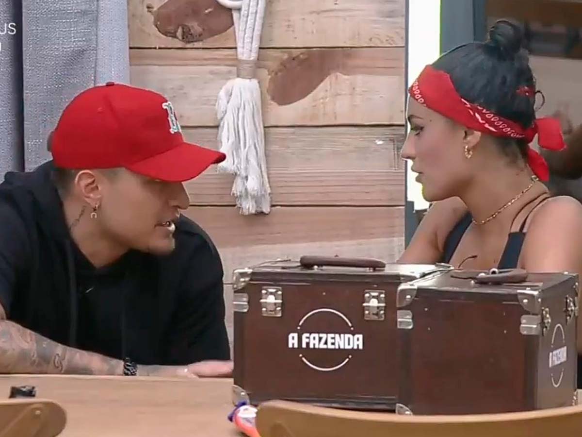 MC Gui e Aline Mineiro em A Fazenda 13