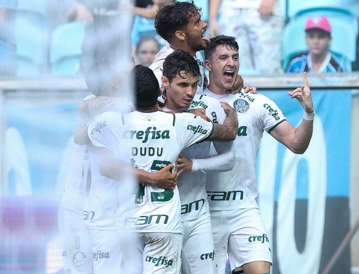 Jogadores do Palmeiras