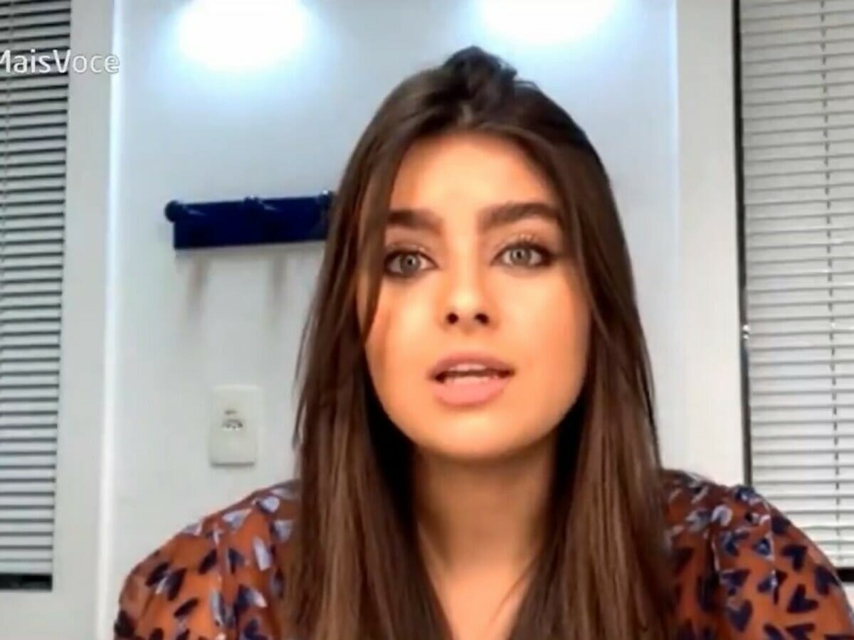 Julia Byrro em entrevista ao Mais Você