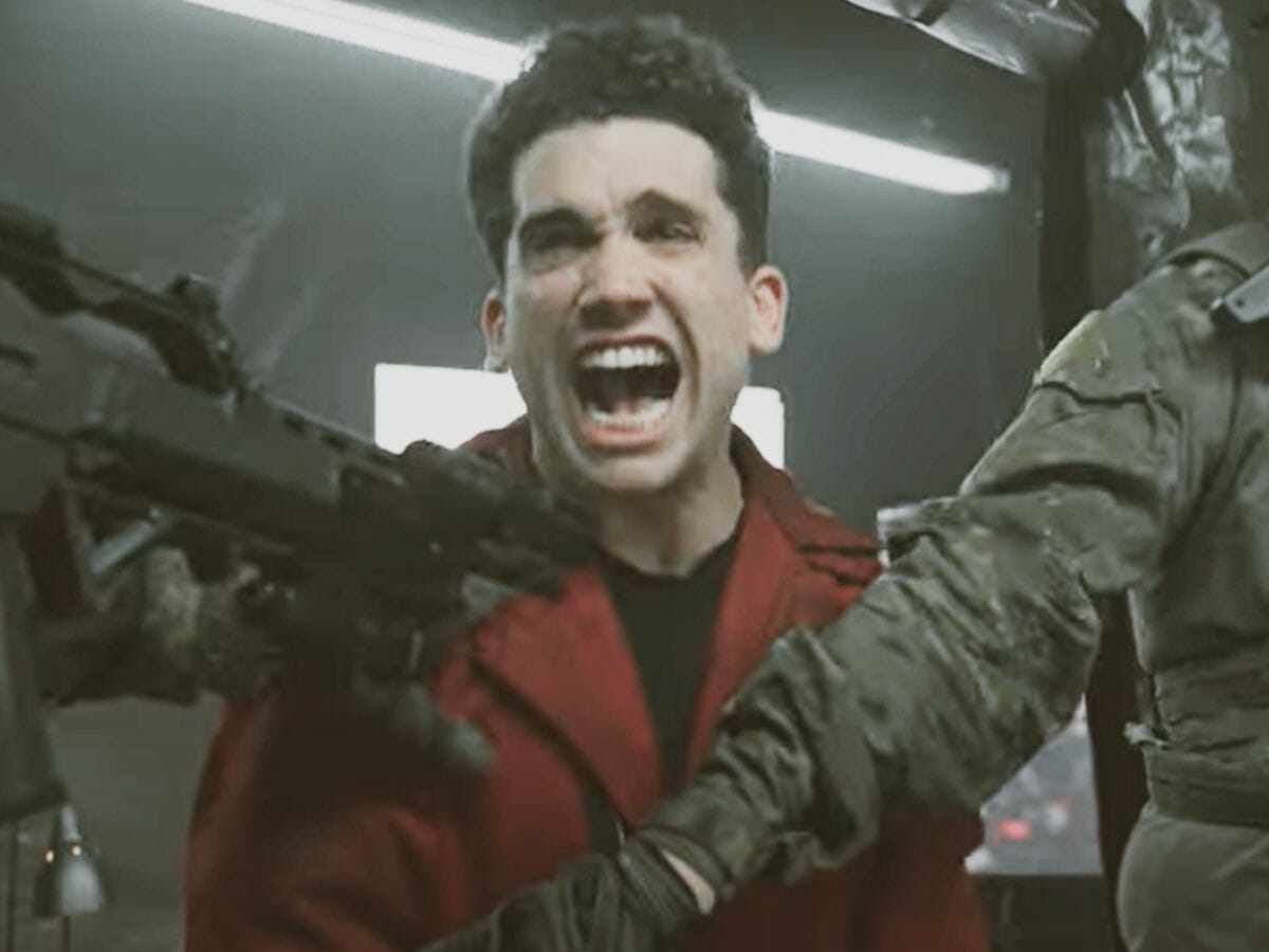 Jaime Lorente em trailer do final de La Casa de Papel