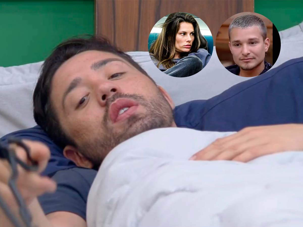 Rico Melquiades, Dayane Mello e MC Gui em A Fazenda 13