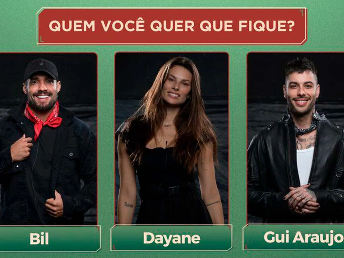 Bil Araújo, Dayane Mello e Gui Araujo estão na décima Roça de A Fazenda 13
