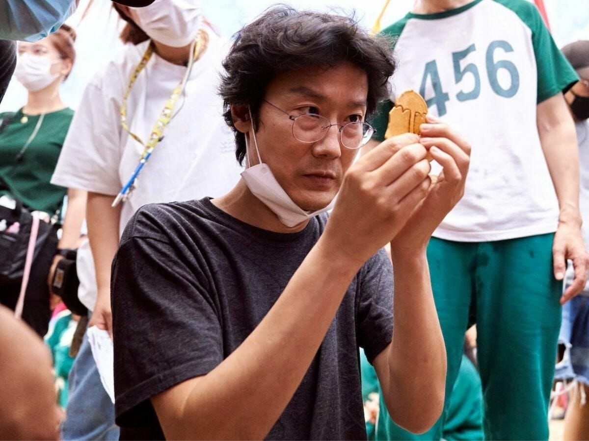Hwang Dong-hyuk nos bastidores de Round 6