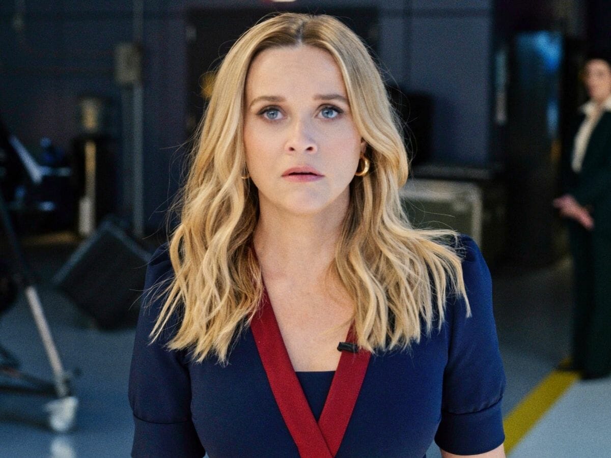 A atriz Reese Witherspoon na 2ª temporada de The Morning Show