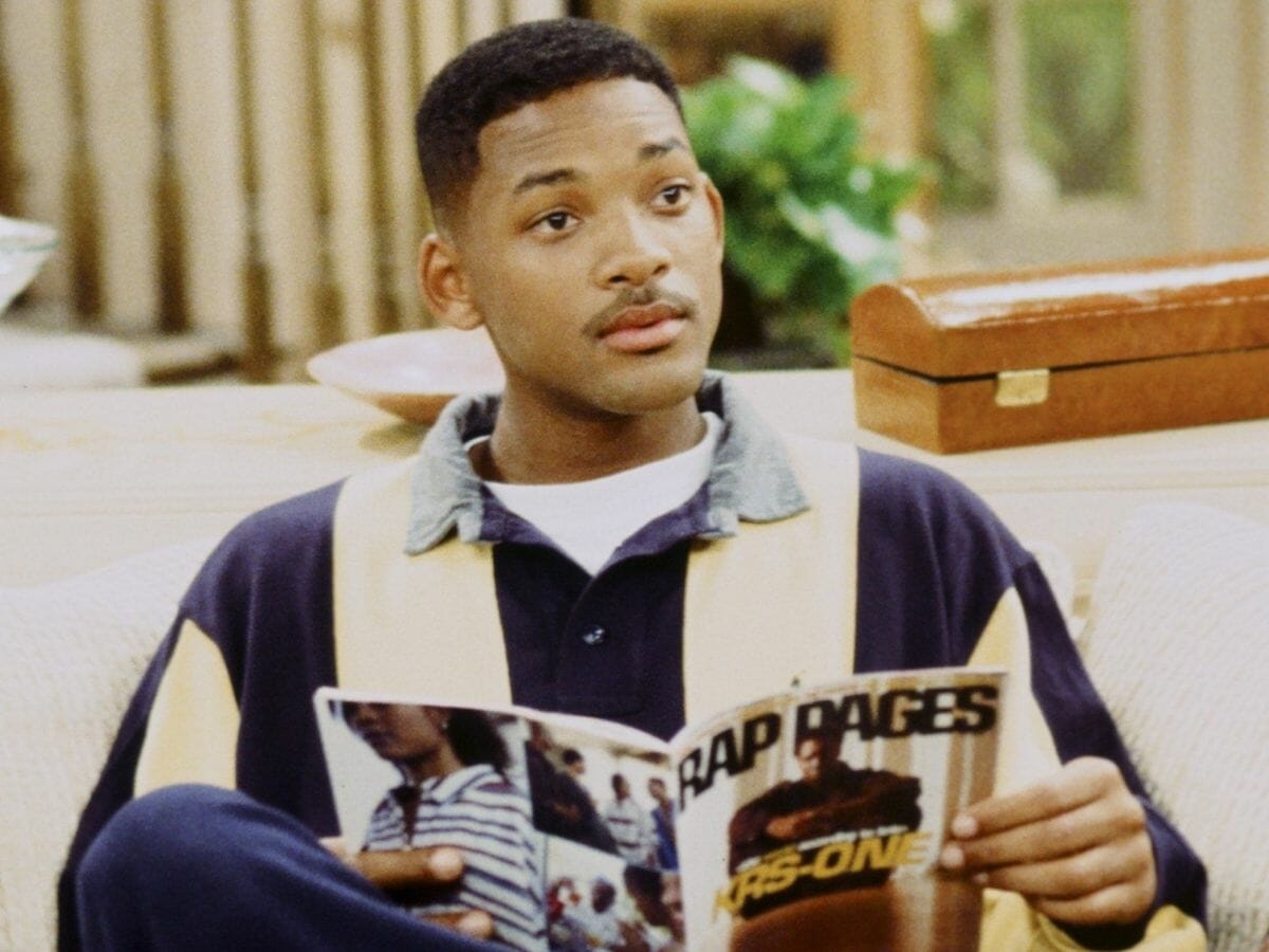 Will Smith em Um Maluco no Pedaço; levou fora de uma colega