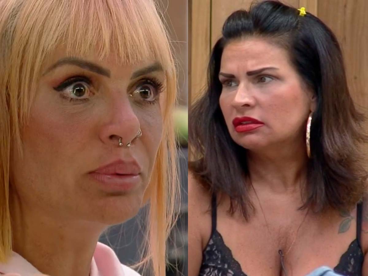 Valentina Francavilla e Solange Gomes em A Fazenda 13