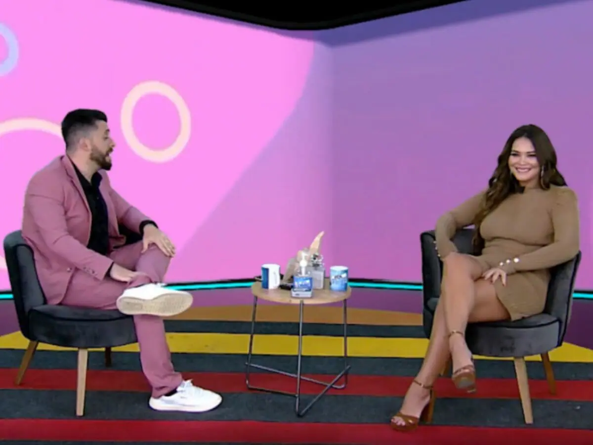 Maurício Meirelles e Geisy Arruda no Foi Mau (Divulgação/RedeTV!)