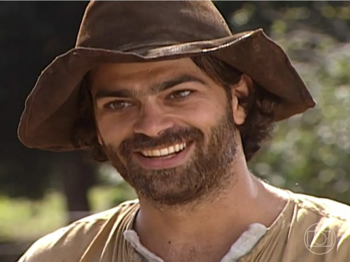 Petruchio (Eduardo Moscovis) em O Cravo e Rosa (Reprodução/Globo)