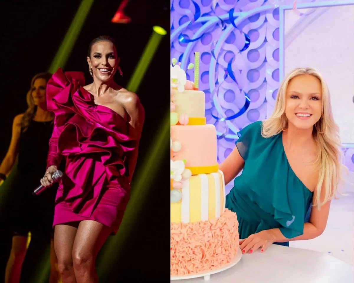Ivete Sangalo e Eliana (Divulgação)