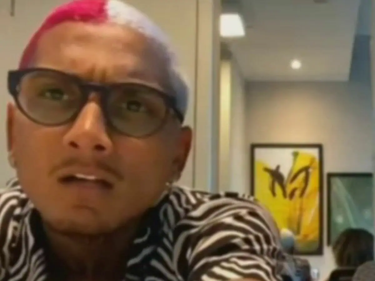 Dynho Alves em Live do Eliminado de A Fazenda 13