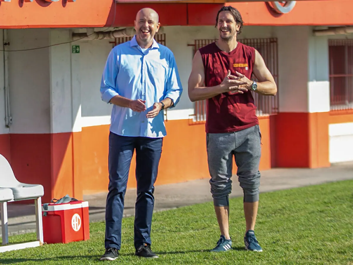 Alex Escobar e Vladimir Brichta em Quanto Mais Vida, Melhor!