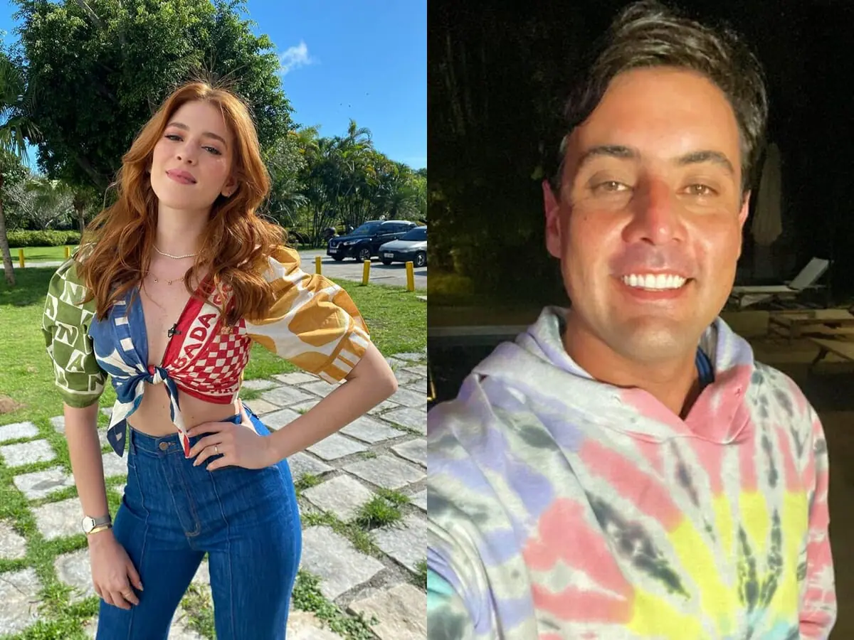 Ana Clara e Bruno de Luca, apresentadores do BBB - A Eliminação