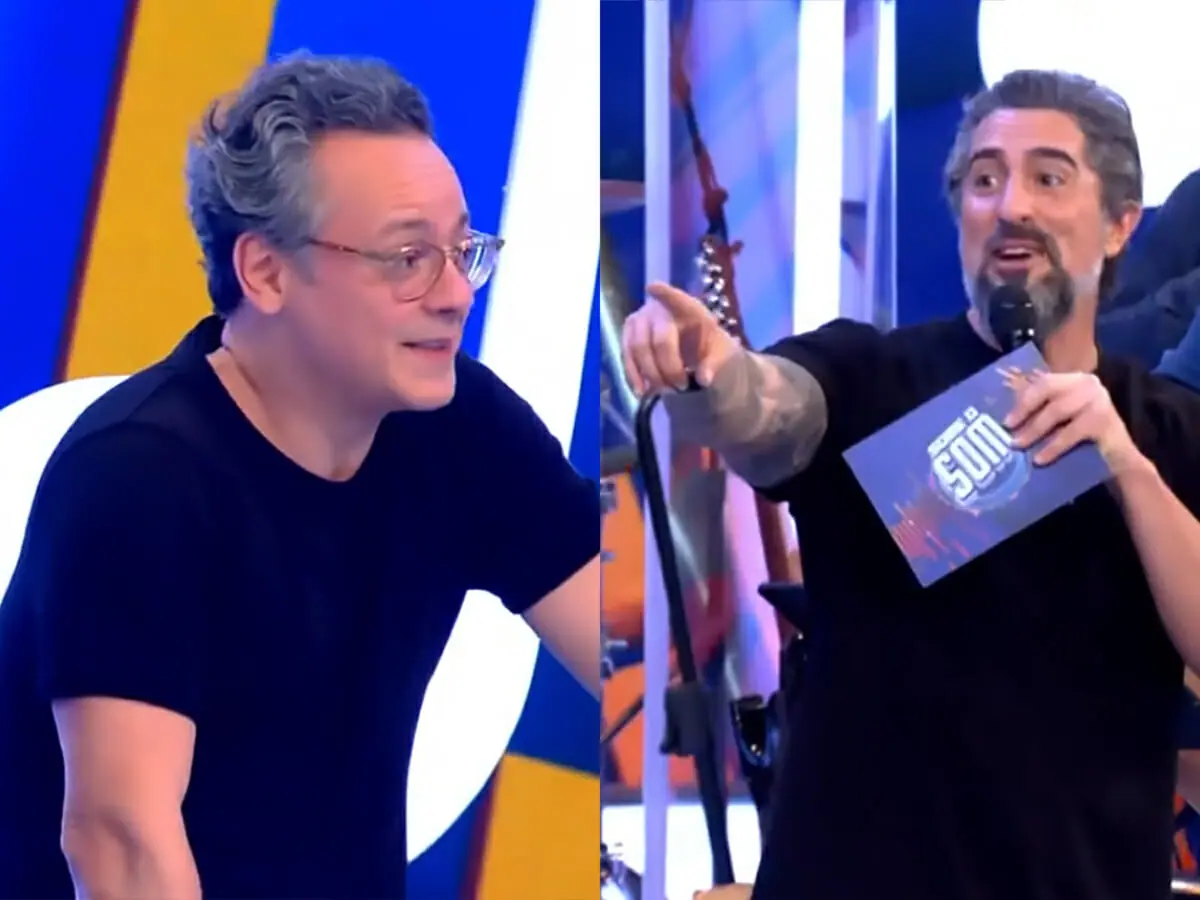 Danton Mello e Marcos Mion