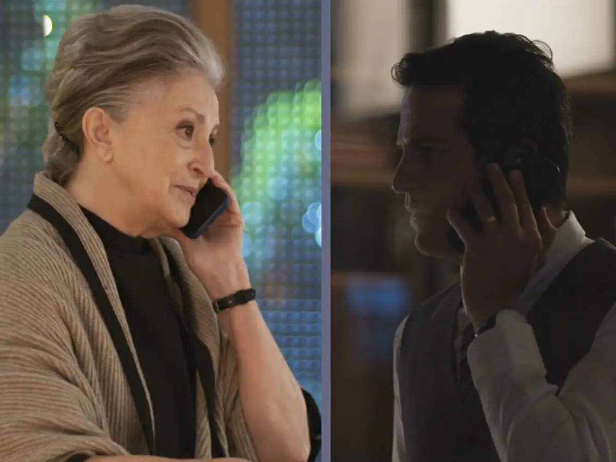 Celina (Ana Lúcia Torre) e Guilherme (Mateus Solano) em Quanto Mais Vida, Melhor!