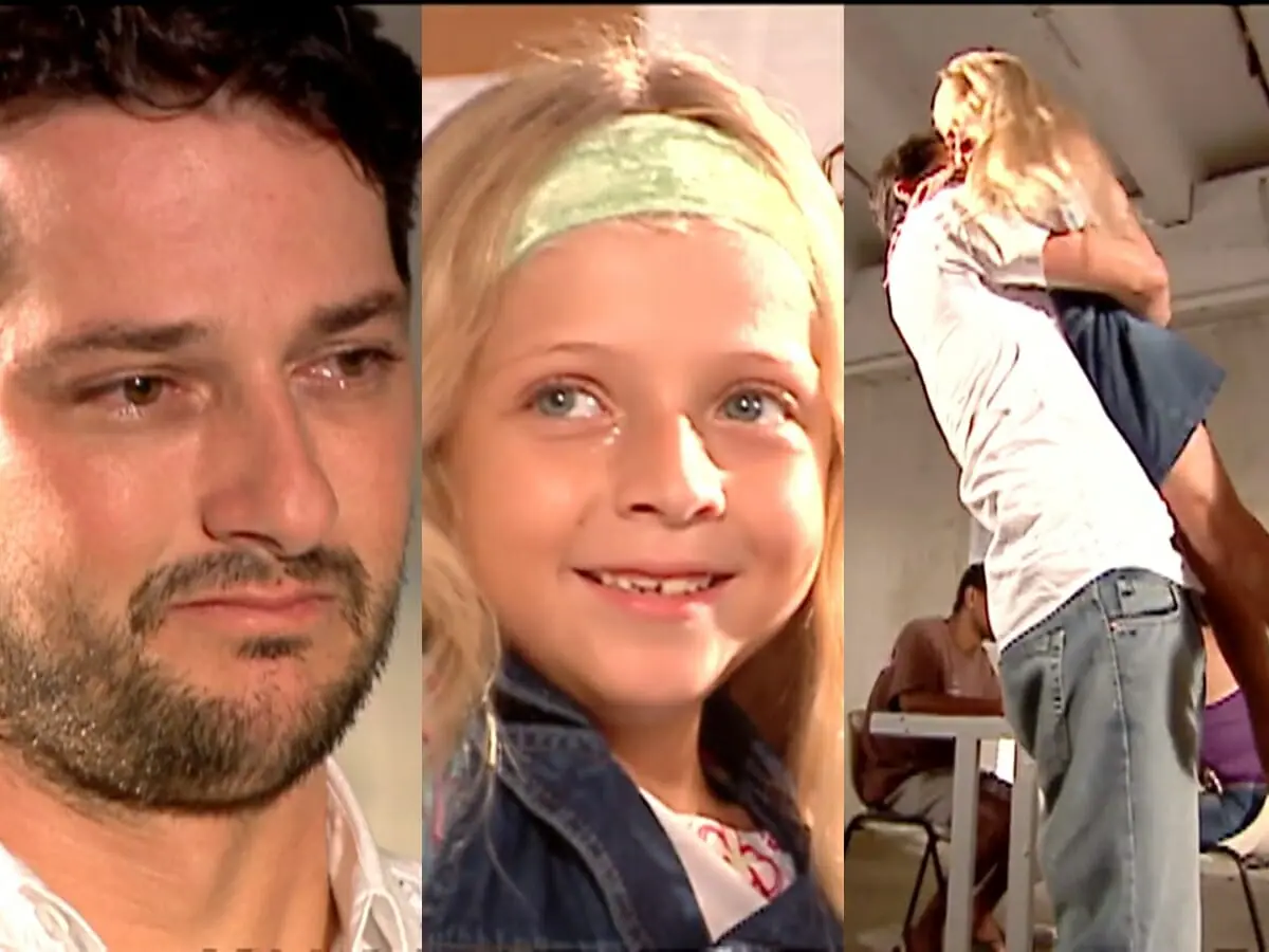 Daniel (Marcelo Serrado) e Nininha (Júlia Maggessi) de Prova de Amor