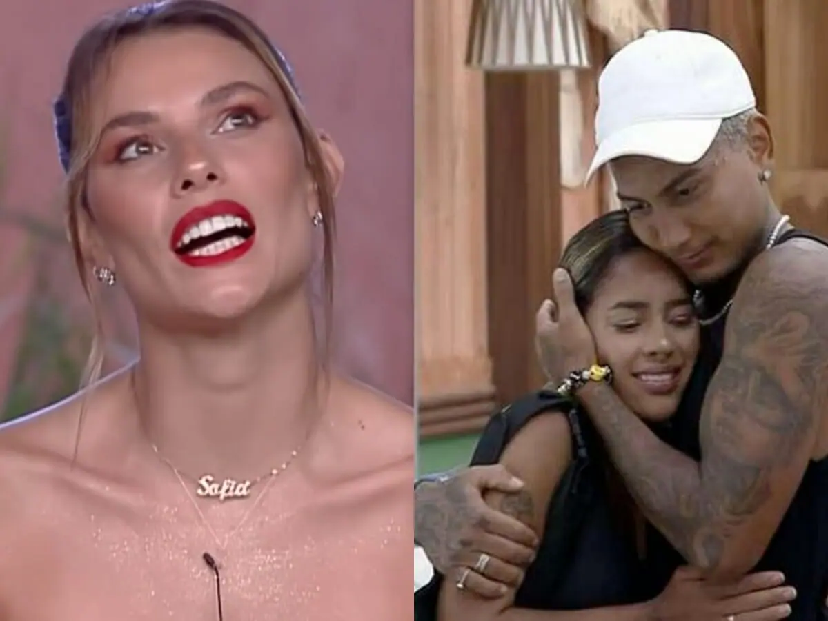 Dayane Mello, Sthe Matos e Dynho Alves em A Fazenda 13