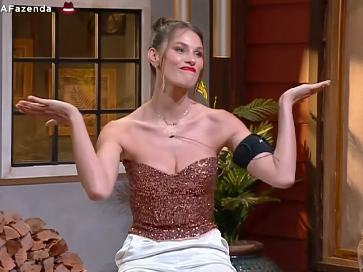 Dayane Mello em A Fazenda 13 (Reprodução/PlayPlus)